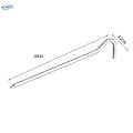 10Pcs Tent Stakes Pegs, Metal Camping Tent Nails Stake with Hooks, Ground Pins Stakes Ground Stakes Garden Stakes for Garden Travel Pitching , Bag. 