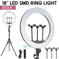 18 Inch Remote control Ring Light Photography, Live Broadcasting and Self-portrait with Tripod for Smartphone.