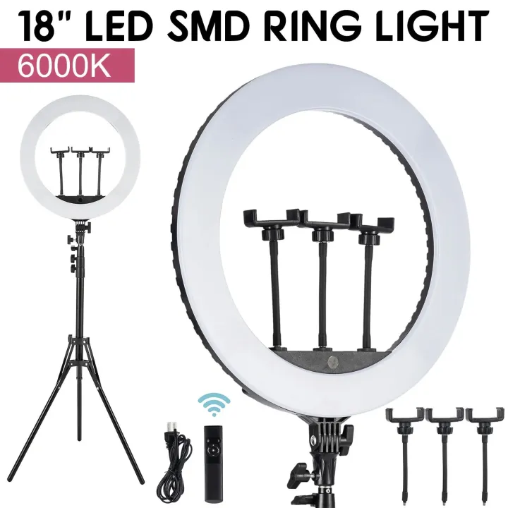 18%20Inch%20Remote%20control%20Ring%20Light%20Photography,%20Live%20Broadcasting%20and%20Self-portrait%20with%20Tripod%20for%20Smartphone%20-%20Image%204