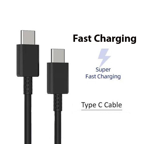 Samsung%20Cable%20Type%20C%20P%E2%80%8BD%20USB%20C%20To%20USB%20C%2025/45W%20Super%20Fast%20Charging%20USB%20Cable%20-%20Black%20&%20White%20-%20Image%203