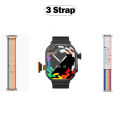 Ws9 Ultra Android Smartwatch SIM Card WiFi Support with Retractable Rotating Camera Smart Watch. 