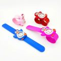 Slap Bracelet Children's Watch Cute Penguin, Crab, Turtle, Dolphin Patterns Toy Baby Birthday Gift Boys Girls Kids Watches Clock.