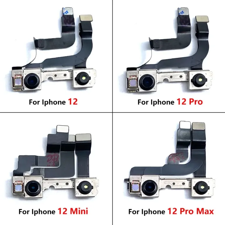 Original%20For%20iPhone%2012%2013%2012Pro%2013Pro%20Max%20Mini%20Back%20Rear%20Camera%20Module%20Flex%20Cable%20+Front%20Facing%20Camera%20Replacement%20Parts%20-%20Image%202