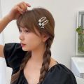 Goth Hair Clips For Women Harajuku Metal Chains Gothic Hair Pins Girl Punk Cross Vintage Hair Accessories Y2K Fashion Jewelry.