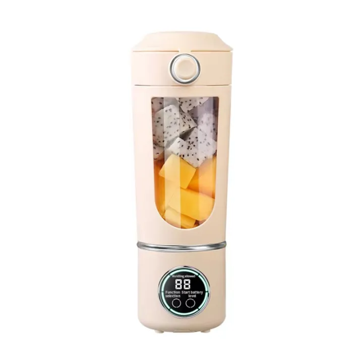 Portable%20Blender%20Blender%20for%20Shakes%20Smoothies%20700ML%2012-Blades%20Fast%20Mixing%202%20in%201%20Blender%20Personal%20Juicer%207.4V%20B%20-%20Image%202