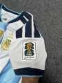Argentina Baby Jersey 2026 World Cup – Kids Football Jersey Set – Premium 3-Star National Team Kit Half Sleeve Argentina Home Kit premium sticker print. 