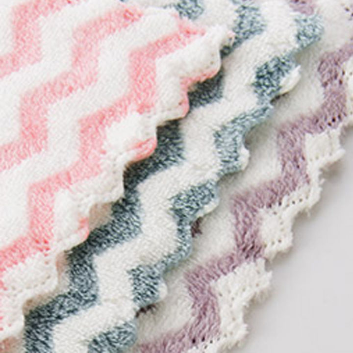 %EF%BC%88New%EF%BC%89MXGOOD%20Non-tick%20Dih%20Towel%20Thickened%20Wiping%20Rag%20Cleaning%20Cloth%20Tableware%20Kitchen%20Tool%20triped%20Flower%20Microfiber%20uper%20Aborbent%20Houehold%20Wah%20Cloth/Multicolor%20-%20Image%206