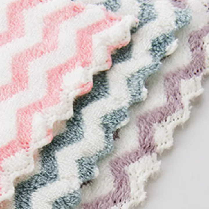 %EF%BC%88New%EF%BC%89MXGOOD%20Non-tick%20Dih%20Towel%20Thickened%20Wiping%20Rag%20Cleaning%20Cloth%20Tableware%20Kitchen%20Tool%20triped%20Flower%20Microfiber%20uper%20Aborbent%20Houehold%20Wah%20Cloth/Multicolor%20-%20Image%206