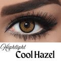 BELLA Cool Hazel Highlight Color Contact Lens  with kit box. Bella Highlight Series #h.coolhazel. 