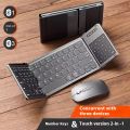 Folding Keyboard foldable Bluetooth keyboard with touchpad Wireless keyboard and mouse number portable keyboard phone touch pad.