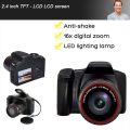 Portable Travel Vlog Camera Photography 16X Digital Zoom 1080P HD SLR Camera Anti-Shake Photo Cameras for Live Stream.