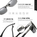LIOUMO Top Quality Photochromic Polarized Sunglasses For Men Women Carbon Fiber Frame Square Glasses UV400 lentes de sol hombre. 