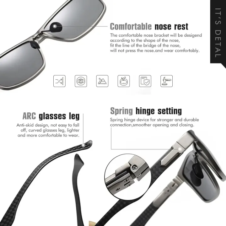 LIOUMO%20Top%20Quality%20Photochromic%20Polarized%20Sunglasses%20For%20Men%20Women%20Carbon%20Fiber%20Frame%20Square%20Glasses%20UV400%20lentes%20de%20sol%20hombre%20-%20Image%205