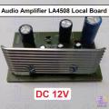 Audio Power Amplifier LA4508 12V ZIP 14 Pin Stereo Audio Board Amplifier IC LA 4508 Local Board. 
