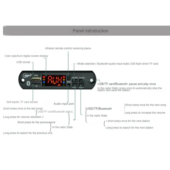 JAERBEE%202X25W%20JQ-D011BT%20Bluetooth%20MP3%20Decoder%20Board%20Power%20Amplifier%20FM%20Radio%20DIY%20Module%20Supports%20TF%20Player%20Call%20Recording%20-%20Image%204