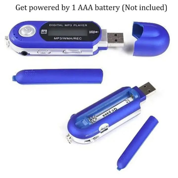 2%20in%201%20Mini%20MP3%20Player%20Support%2032G%20TF%20Card%20Small%20Flash%20Drive%20LCD%20Music%20Player%20with%203%205mm%20Audio%20Jack%20Home%20School%20Blue%20-%20Image%203