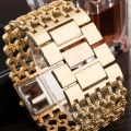 UTHAI W29 New Watch For Women Fashion Light luxury Square Diamond Quartz Watches Clock Lady's Gold Stainless Steel Bracelet. 