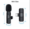 K8 Wireless Microphone Professional Type-C Long Range Outdoor Mobile Phone Wireless Microphone. 