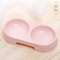 Kumopet Pet Dog Cat Food/Water Bowl 2in1.