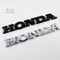 1 X Metal Honda Logo Auto Car Side Fender Rear Trunk Emblem Badge Sticker Replacement For Honda.