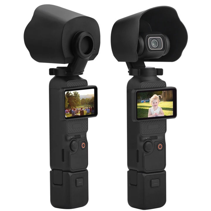 Lens%20Sun%20Hood%20Prevent%20Glare%20Lens%20Hood%20Light%20Blocking%20Lens%20Protective%20Cap%20Camera%20Accessories%20for%20Osmo%20Pocket%203%20-%20Image%203