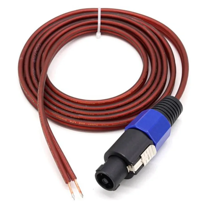 2Pcs%20Speakon%20Speaker%20Cable%20Bare%20Wire%20Open%20End%20Cable%20Speakon%20To%20Speaker%20Wire%20Audio%20Cord%20Amplifier%20Connection%20Cord%20-%20Image%203