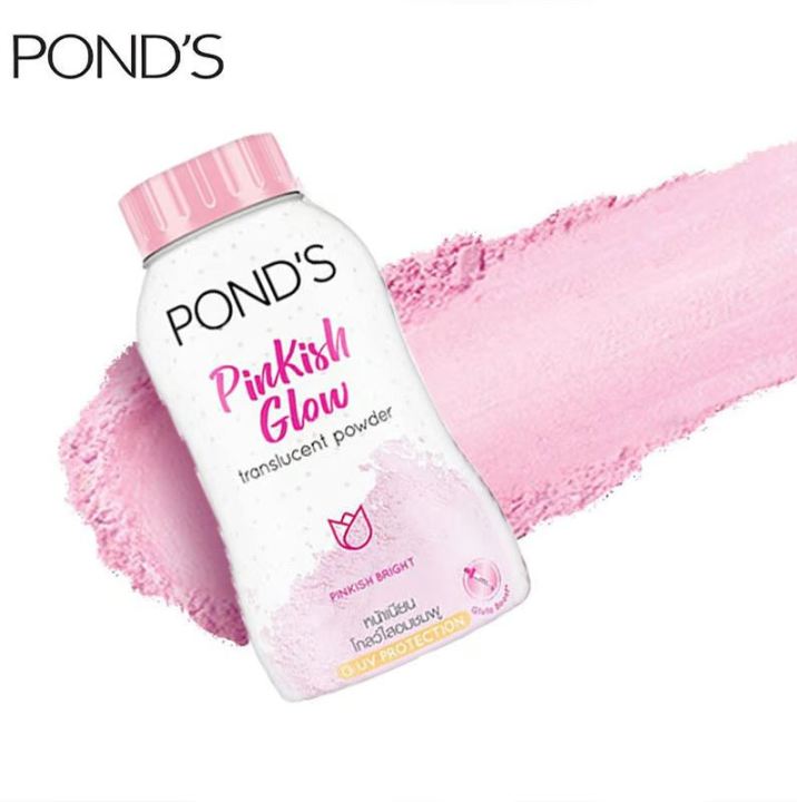 Pond's%20Pinkish%20Glow%20Translucent%20Facial%20Powder%2050g%20Pinkish%20Bright%20Powder%20-%20Image%204