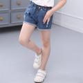 Girls wear summer foreign children's clothes, Korean version of new children's pants, baby hot pants, and middle and big children's jeans. 