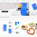 4 Pack, One Way Valve Bathroom Floor Drain,1.97 inch Silicone. 