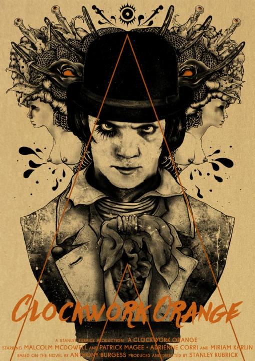 43%20Designs%20Crime%20Film%20A%20Clockwork%20Orange%20Kraftpaper%20Poster%20Artwork%20Homedecal%20Fancy%20Wall%20Sticker%20for%20Coffee%20House%20-%20Image%207