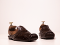 Merkis Chocolate Leather Kolhapuri Sandal For Men S 185. 