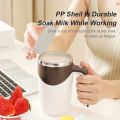 380ml Automatic Self Stirring Cup Coffee Milk Fruits Mixing Mug Blender USB Rechargeable Electric Stainless Steel Thermal Cup.