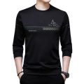 High Staylish Full Sleeve Black T-Shirt For Men - T Shirt For Man - গেঞ্জি ছেলেদের.