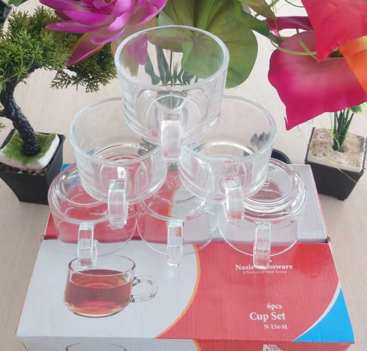 Everyday%20Use%20Good%20Quality%20Tea%20coffee%20Cup%20set%20Crystal%20Clear%20transparent%20Beautiful%20unique%20design%20Premium%20Cup%20Set%206%20Piece%20150%20Ml%20-%20Image%202