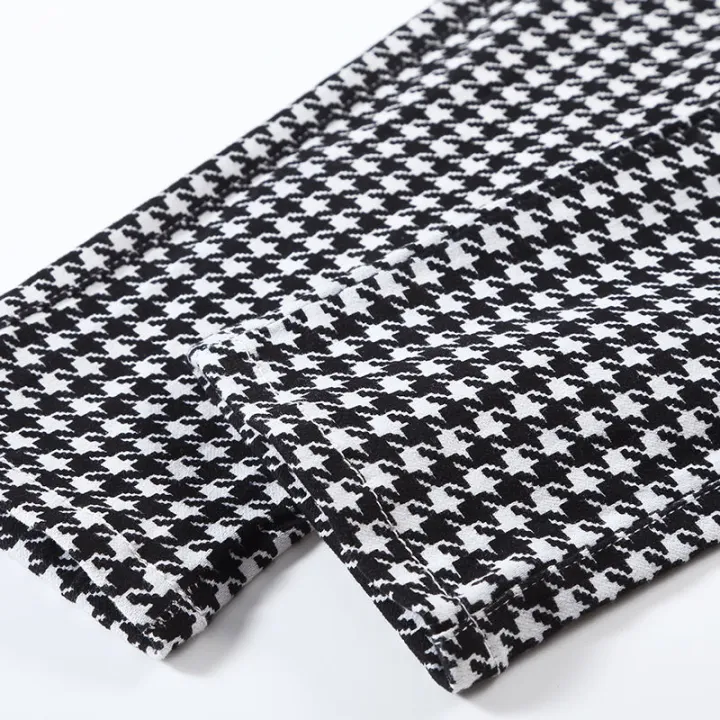 Houndstooth%20Women's%20Pants%20for%20Outer%20Wear2022Autumn%20New%20Elastic%20Slimming%20Skinny%20Plaid%20Pants%20Trendy%20British%20Pencil%20Pants%20-%20Image%209