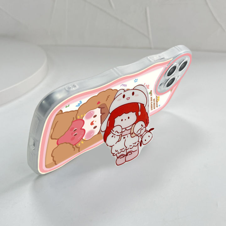 Jizetin%20for%20Samsung%20A03%20Core%20Back%20Cover%20+%20Free%20Pop%20Socket%20Lovely%20Girl%20Soft%20Wavy%20Shape%20TPU%20Phone%20Case%20For%20Girls%20Boys%20-%20Image%209