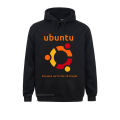 Men's Hoodie Ubuntu Linux Satire Geek Humor Novelty Cotton Sweater Crewneck Clothes Adult Oversized. 