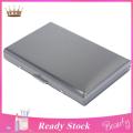 Stainless Steel Business ID Credit Card Holder RFID Blocking Protector Case Box. 