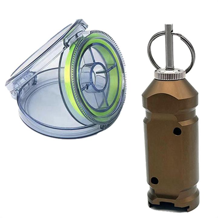 1 Set Outdoor Camping Alarm Trigger Device with Wire Trip Wire Trigger Perimeter Trip Alarm 360º Coverage 12 Gauge Trip Wire Perimeter Alarm