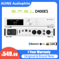SMSL D400ES Audio Decoder MQA-CD DAC Chip ES9039MSPRO MQA XU316 DSD512 AES I2S 32bit/768kHz Bluetooth5.1 With Remote Control.