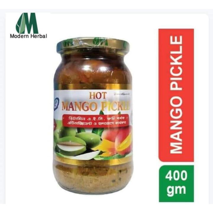 Mango Pickle 400 gm Amer Acher Modern Herbal