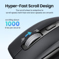 UGREEN Hyper-Fast Scroll Wireless Mouse Bluetooth 5.4 2.4G Ergonomic 5000DPI for MacBook Tablet Laptops Computer PC Mice. 