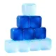 10 Pcs PE Reu Cubes Colorful Chilling Squares Stones Filled With Pure Water Non Diluting Ice Cubes Easy To Chill Beverage. 