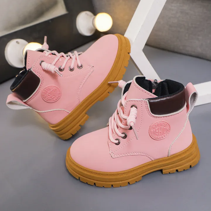 Boys'%20Spring%20and%20Autumn%20Baby%20Single%20Boots,%20New%20High-top%20Booties,%20Children's%20Martin%20Boots,%20Girls'%20Korean%20Trendy%20Casual%20Leather%20Boots%20-%20Image%204