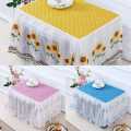 High Quality Lace Ruffles Floral Microwave Oven Cover.