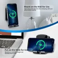 Mobile Phone Wireless Charger Wall Mounted Wireless Charging Bracket 15W Fast Charging For IOS Android. 