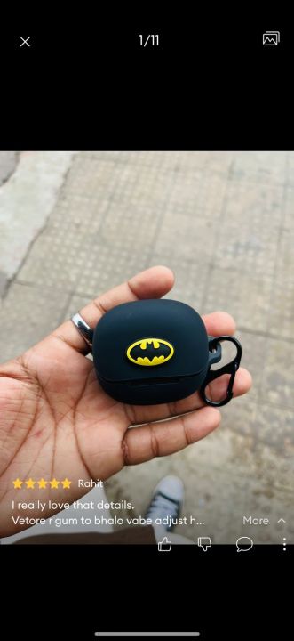 QCY%20MeloBuds%20N20%20Pro%20Batman%20Edition%20Only%20cover%20Premium%20Artificial%20Carrying%20cover%20Shockproof%20Earbuds%20Cover%20For%20Buds%20Soft%20Silicone%20Bluetooth%20Headphone%20Cover%20-%20Image%203