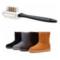 3-Side Shoe Suede Leather Nubuck Shoes Cleaning Brush Cleaner Boot Stain Dust Sunlight Mall.