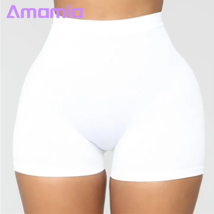 Amamia%20Summer%20Sports%20Shorts%20Above%20Knee%20Length%20Sweat%20Absorption%20Yoga%20Shorts%20-%20Image%203