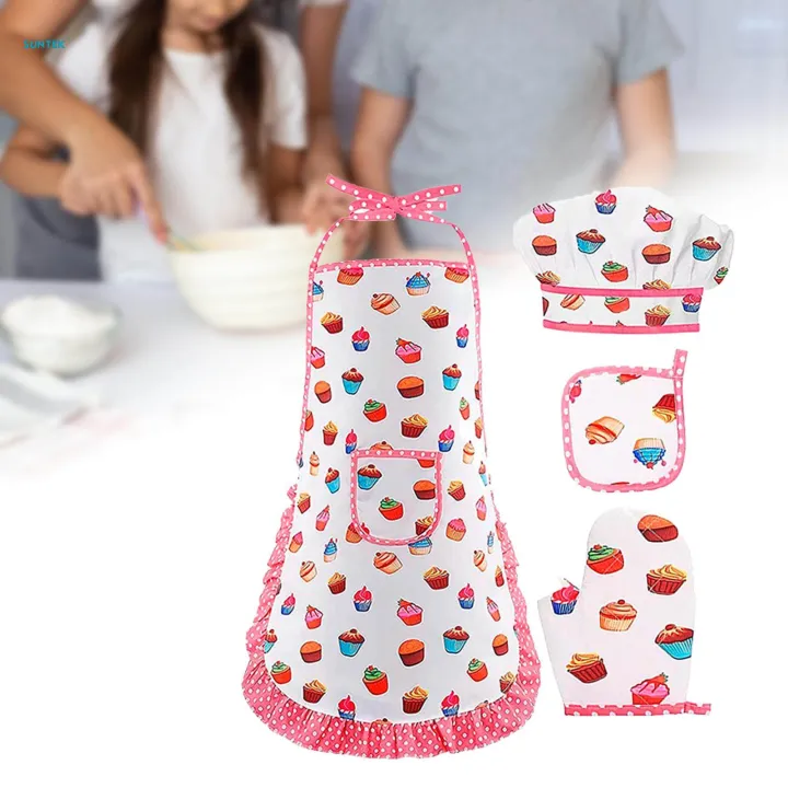 Chef%20Clothing%20Set%20Kitchen%20Playset%20Kids%20Cooking%20Baking%20Set%20for%20Toddlers%20Birthday%20Gift%20-%20Image%206